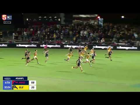 Rd 2 Hostplus SANFL Snapshot - Norwood's Sam Morris kicks the sealer