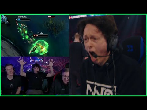 Caedrel Reacts To Tolkin Solo Killing FAKER & NNO Stomping T1