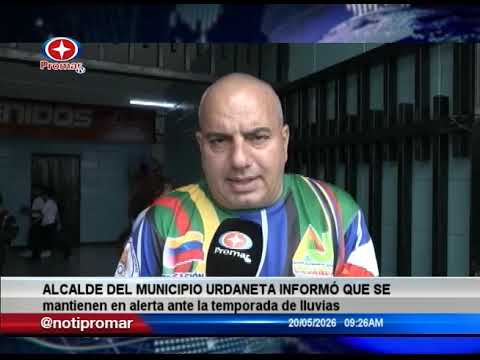 Alcalde del municipio Urdaneta informó que se mantienen en alerta ante la temporada de lluvias