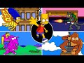 The Simpsons Bart S Nightmare SNES All Bosses No Damage
