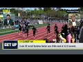 5-Star DE recruit Nyckoles Harbor runs 100m dash in 10.32 seconds 😱