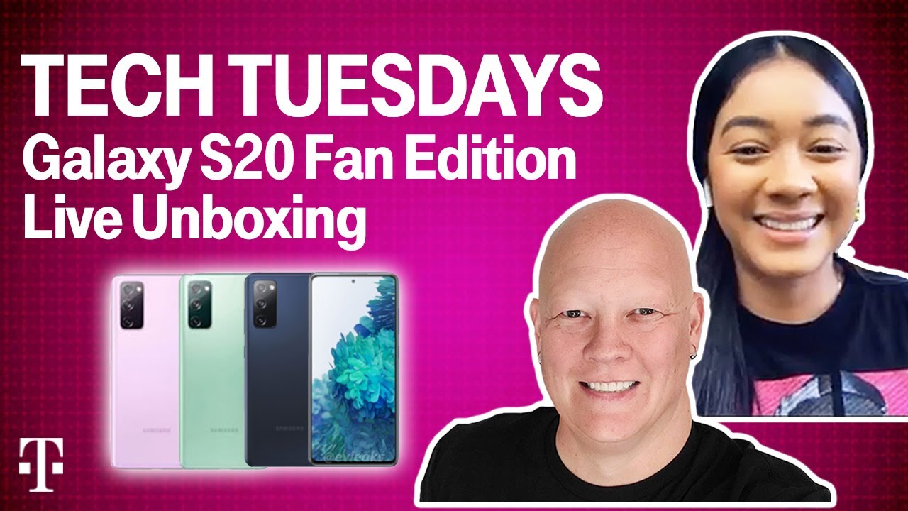 Samsung Galaxy S20 Fan Edition Live Unboxing | Tech Tuesdays Ep. 7 | T-Mobile
