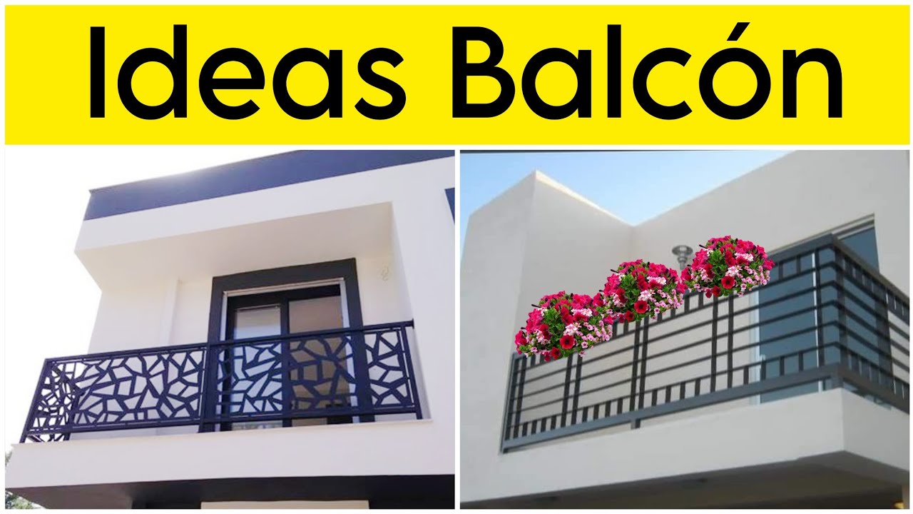 Ideas BARANDALES MODERNOS PARA BALCÓN | barandas de herrería