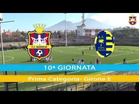 BARRESE F.C. Vs  Stabia Friends: 3-1 -  Hilights
