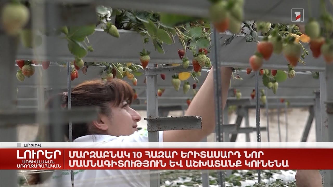 Մարզաբնակ 10 հազար երիտասարդ նոր մասնագիտություն և աշխատանք կունենա