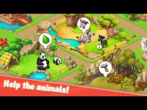WILDscapes Build your dream zoo with dozens of adorable animals & solve fun puzzles!