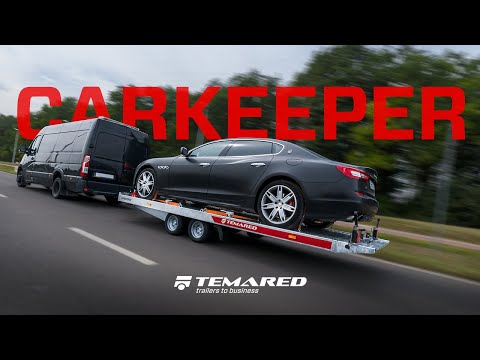 Przetransportuje uszkodzone auto na naprawę - laweta TEMARED CARKEEPER 4820/2 3T