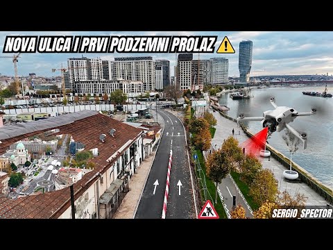 Prvi podzemni prolaz i Nova ulica Beograd na vodi, Balkanska postaje dvosmerna, Terazije Kružni tok
