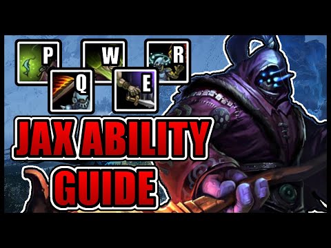JAX Abilities in Under 4 Minutes [League of Legends]