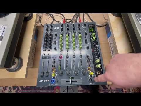 Allen & Heath XONE:92 ROTARY DJ Mixer w/ Custom Knob Caps (RARE) image 7