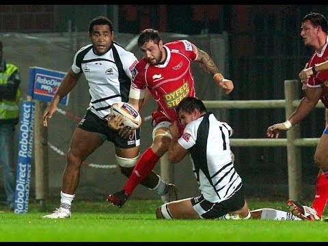 Scarlets Quick Tap Penalty goes length of pitch - Zebre v Scarlets 25th Oct 2013