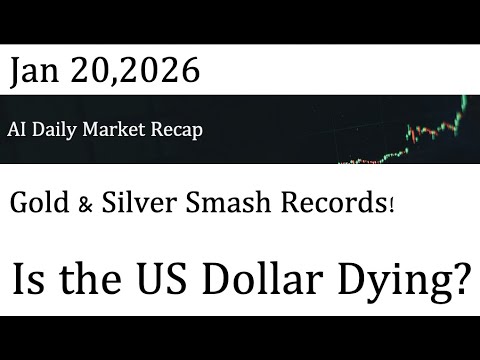 AI Daily Market Recap｜Jan 20,2026｜ Gold & Silver Smash Records! Is the US Dollar Dying?