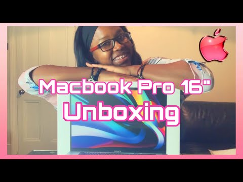 MACBOOK PRO 16-INCH UNBOXING| FIRST IMPRESSION