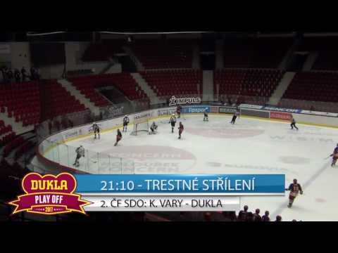 2. čtvrtfinále ELSD 16/17: K. Vary - Dukla 5:1