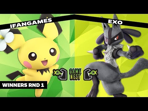 Game Nest Smash It Up: iFanGames (Pichu/Isabelle) vs Exo (Lucario) - Winners Round 1