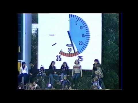 Kardinia Park Time Clock 1981 Round 8