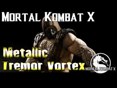 Mortal Kombat X - Tremor Vortex Combo RESET | Corner Combos (METALLIC VARIATION)