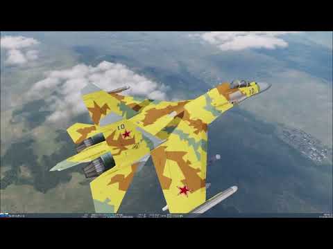 SA-6 Kub Position against SU-30 Fighter Aircraft