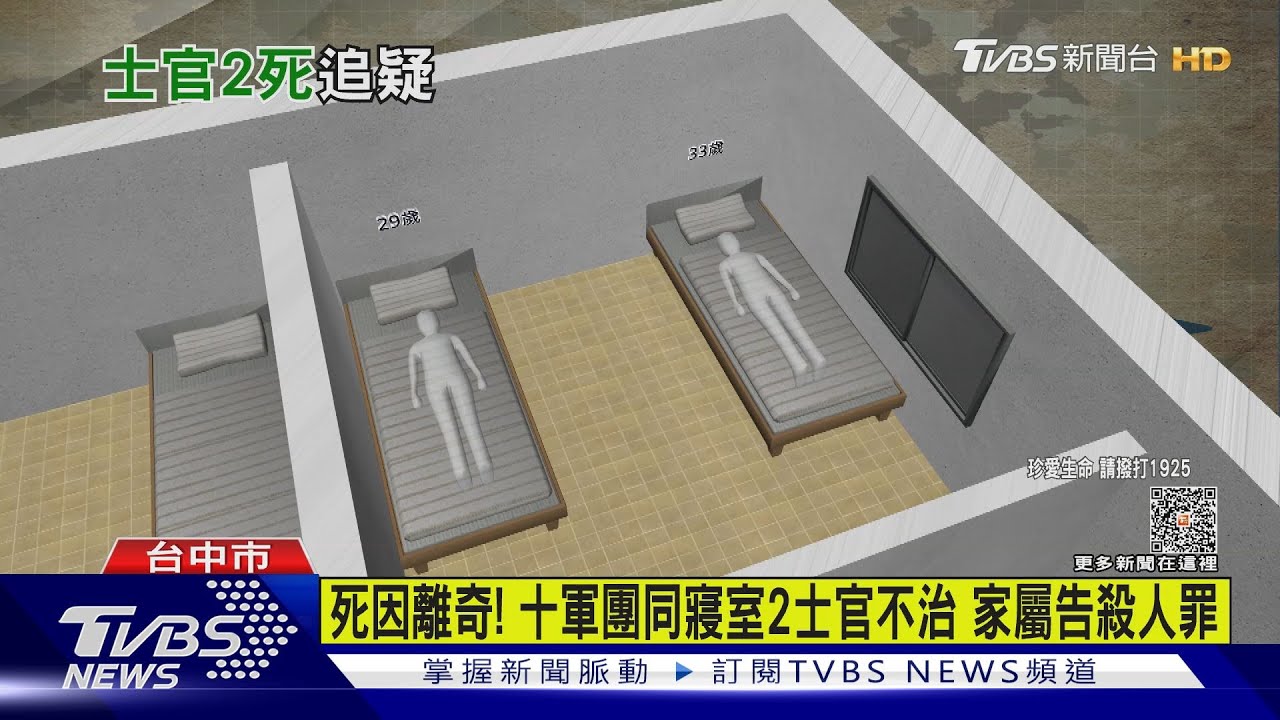 死因離奇! 十軍團同寢室2士官不治 家屬告殺人罪
