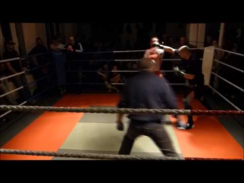 Combat Berlin Kickboxen Bennet bei Randori Fight Night 2013