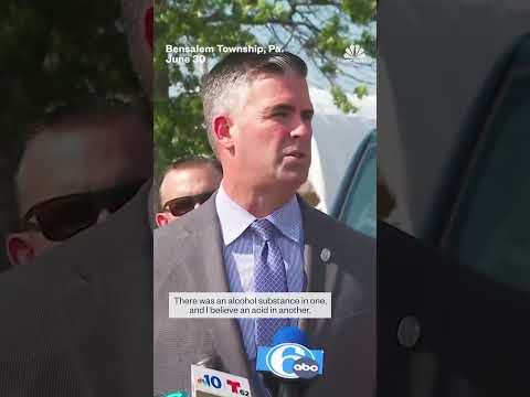 Philadelphia train derailment triggers hazmat warning