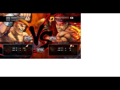 USF4 - Charysmasato(Adon) vs Ryukichikun (E,Ryu)