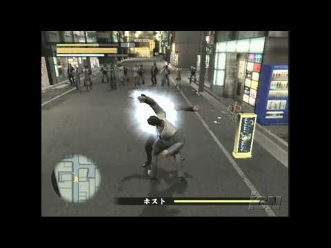 Yakuza PlayStation 2 Gameplay - Fighting Montage