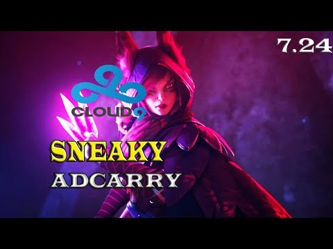 SNEAKY JOGANDO DE XAYAH - XAYAH(SNEAKY) VS JHIN HIGHLIGHTS PRESEASON8