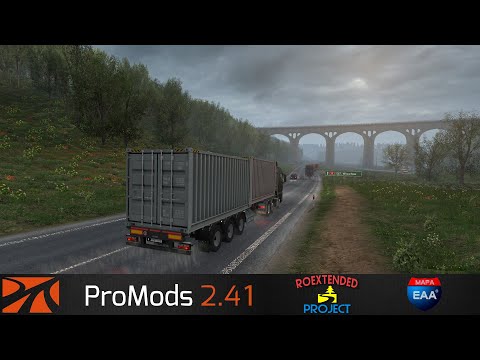 ETS2 1.35 + PROMODS 2.41 - Lets Get Rollin!