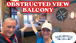 Obstructed View Balcony Cabin Tour | Margaritaville at Sea Islander Room 5189 Review!