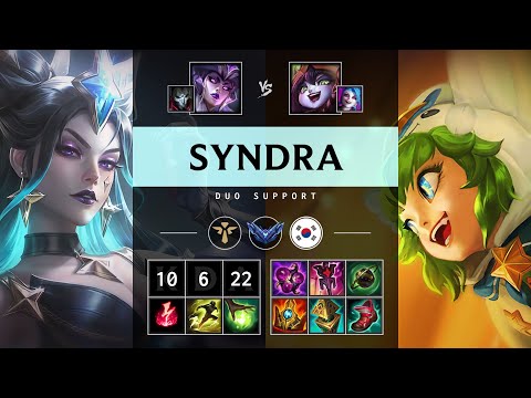 Syndra Support vs Lulu - KR Diamond Patch 25.15