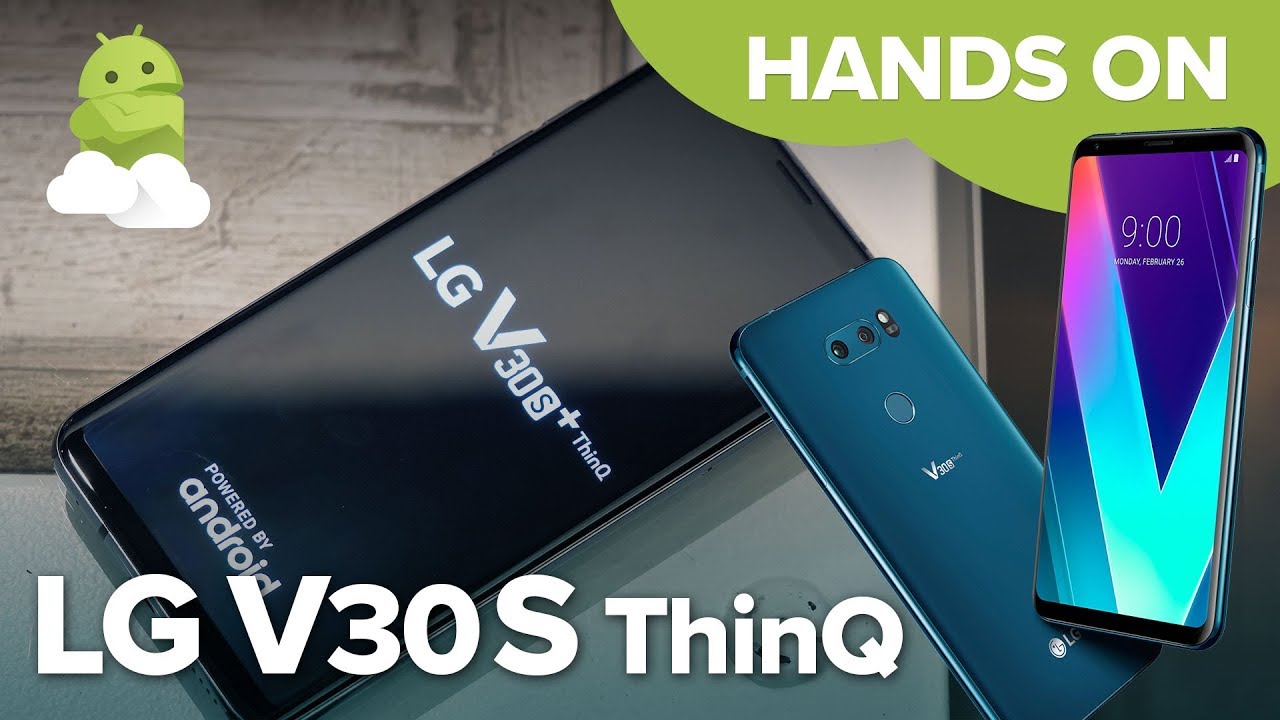 LG V30S+ ThinQ hands-on! - YouTube