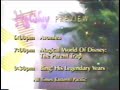 The Disney Channel Holiday Preview Schedule Promo 1993