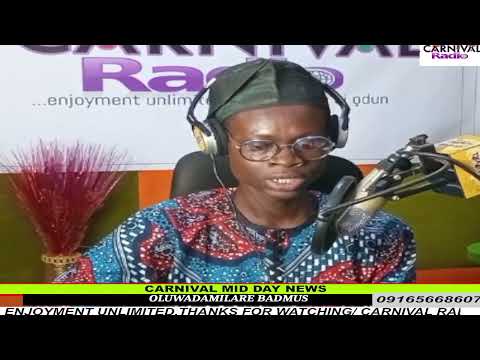 CARNIVAL MID-DAY NEWS 18- 05- 2025