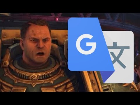 Space Marine's ending but google-translated with no respect