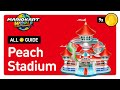 Mario Kart World All Peach Medallion Locations In Peach Stadium 100 Completion Guide