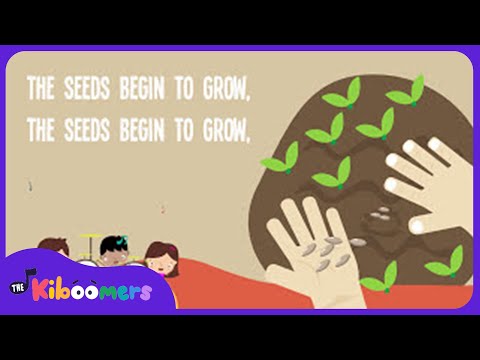 Farmer Plants the Seeds | Kids Song | Song Lyrics | Nursery Rhymes | Farming