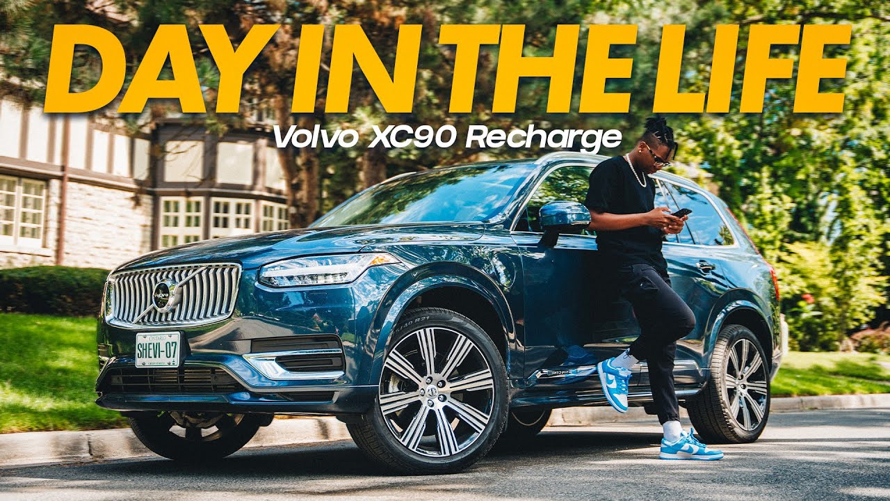 A Day In My Life With The Volvo XC90 Recharge - Road Trip!