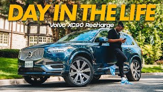 A Day In My Life With The Volvo XC90 Recharge - Road Trip!