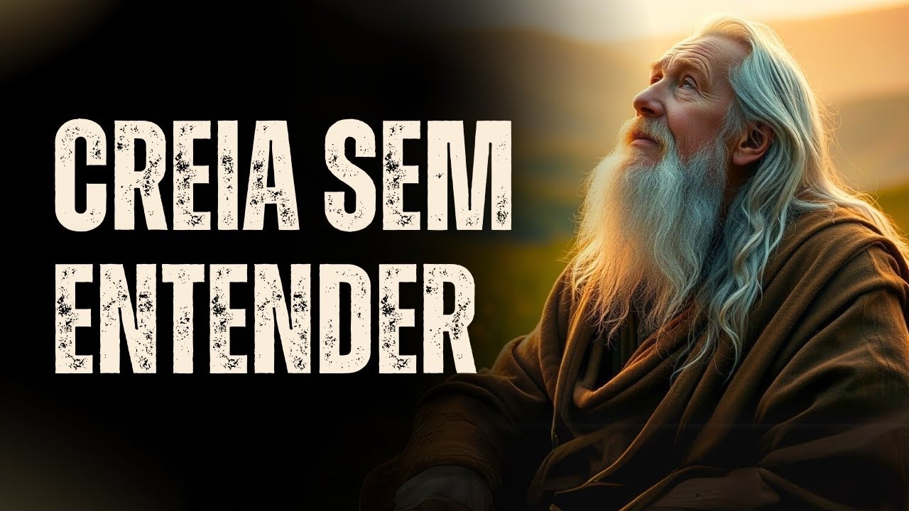 A LÓGICA HUMANA NÃO ALCANÇA OS PROPÓSITOS DE DEUS: A VERDADEIRA FÉ NÃO QUESTIONA, APENAS CONFIA