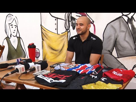 Marlon Moraes faz doação para a Apae de Nova Friburgo e projeta futuro no UFC