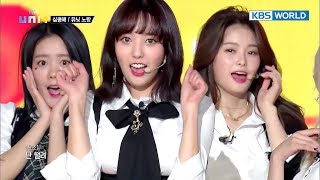 UNI+G's Team Yellow - Heart Attack (Original : AOA) [The Unit/2018.01.04]