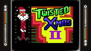 A Twisted Christmas II, 1989 | Commodore 64 Greetings Card