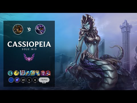 Cassiopeia Mid vs Veigar - EUW Master Patch 12.9