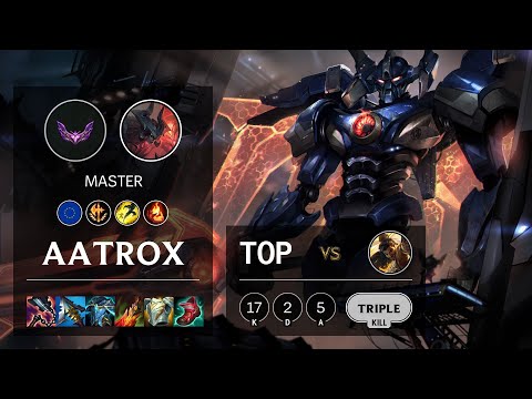 Aatrox Top vs Akshan - EUW Master Patch 12.5