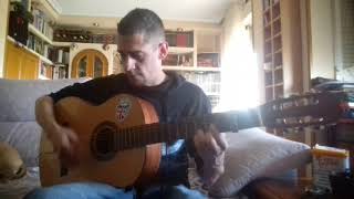 Chinchetas en el aire Los Delincuentes cover guitarra