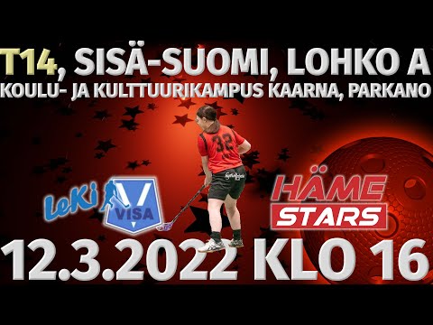 T14 Sisä-Suomi, lohko A. LeKi/VesVi - Häme Stars. Kaarna, Parkano. 12.3.2022