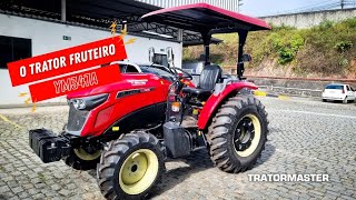 Conheça o Yanmar YM347 | O Trator Fruteiro que Transforma sua Produção