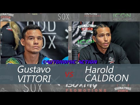 Harold Calderon vs Gustavo Vittori Rumble In The Bay3 Main Event | Press Conference | Fight Nov 21th