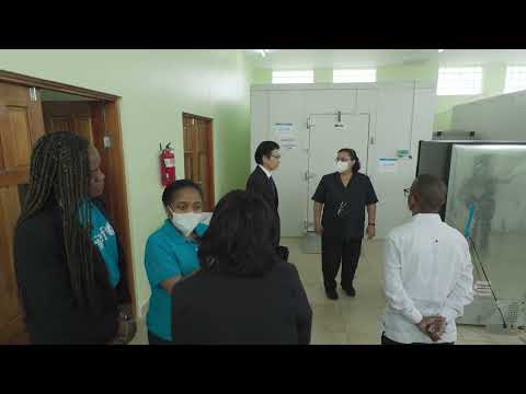 Japanese Government and UNICEF donate cold chain equipment to the Ministry of Health PT 2